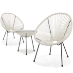 PE Rattan Metal Frame Outdoor Chair – OEM/ODM Project - Image 3