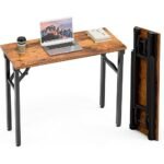 Folding Computer Desk with Metal Frame – OEM/ODM Project - Image 3