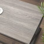 Rectangular Coffee Table with Mesh Shelf (2-Tier) – OEM/ODM Project - Image 4