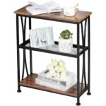 3-Tier Metal Frame End Table with Storage – OEM/ODM Project
