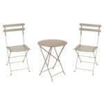 Folding Metal Patio Bistro Set (3-Piece) – OEM/ODM Project - Image 3