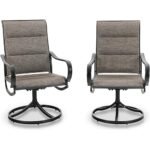 Swivel Metal Outdoor Dining Chair – OEM/ODM Project - Image 3