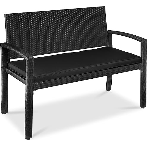 Metal Outdoor Bench with Backrest & Armrests – OEM/ODM Project