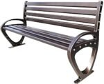 Weatherproof Metal Outdoor Park Bench – OEM/ODM Project - Image 5