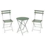 Folding Metal Patio Bistro Set (3-Piece) – OEM/ODM Project