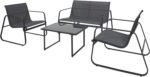 Metal Outdoor Lounge Set with Coffee Table – OEM/ODM Project