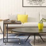 Mobile Slide-Under Sofa Table with Metal Frame – OEM/ODM Project - Image 3