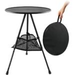 Round Metal Side Table (Indoor/Outdoor) – OEM/ODM Project - Image 2
