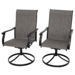 Swivel Metal Outdoor Dining Chair – OEM/ODM Project