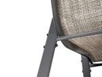 Stackable Metal Outdoor Dining Chair – OEM/ODM Project - Image 4