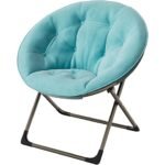 Faux Fur Saucer Chair with Metal Frame – OEM/ODM Project