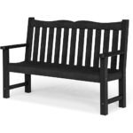 Metal Outdoor Bench with Backrest & Armrests – OEM/ODM Project - Image 3
