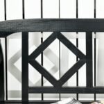 Metal Outdoor Bench with Backrest & Armrests – OEM/ODM Project - Image 8