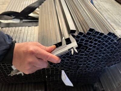 Metal frame furniture manufacturing starts with incoming inspection to ensure stable steel tube and plate batches