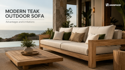Teak Outdoor Sofas: Advantages and Limitations