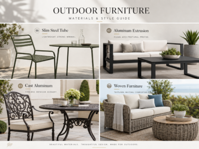 steel versus aluminum outdoor furniture design options