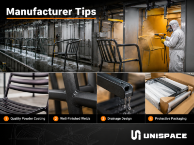 manufacturer tips for longer lasting steel outdoor furniture
