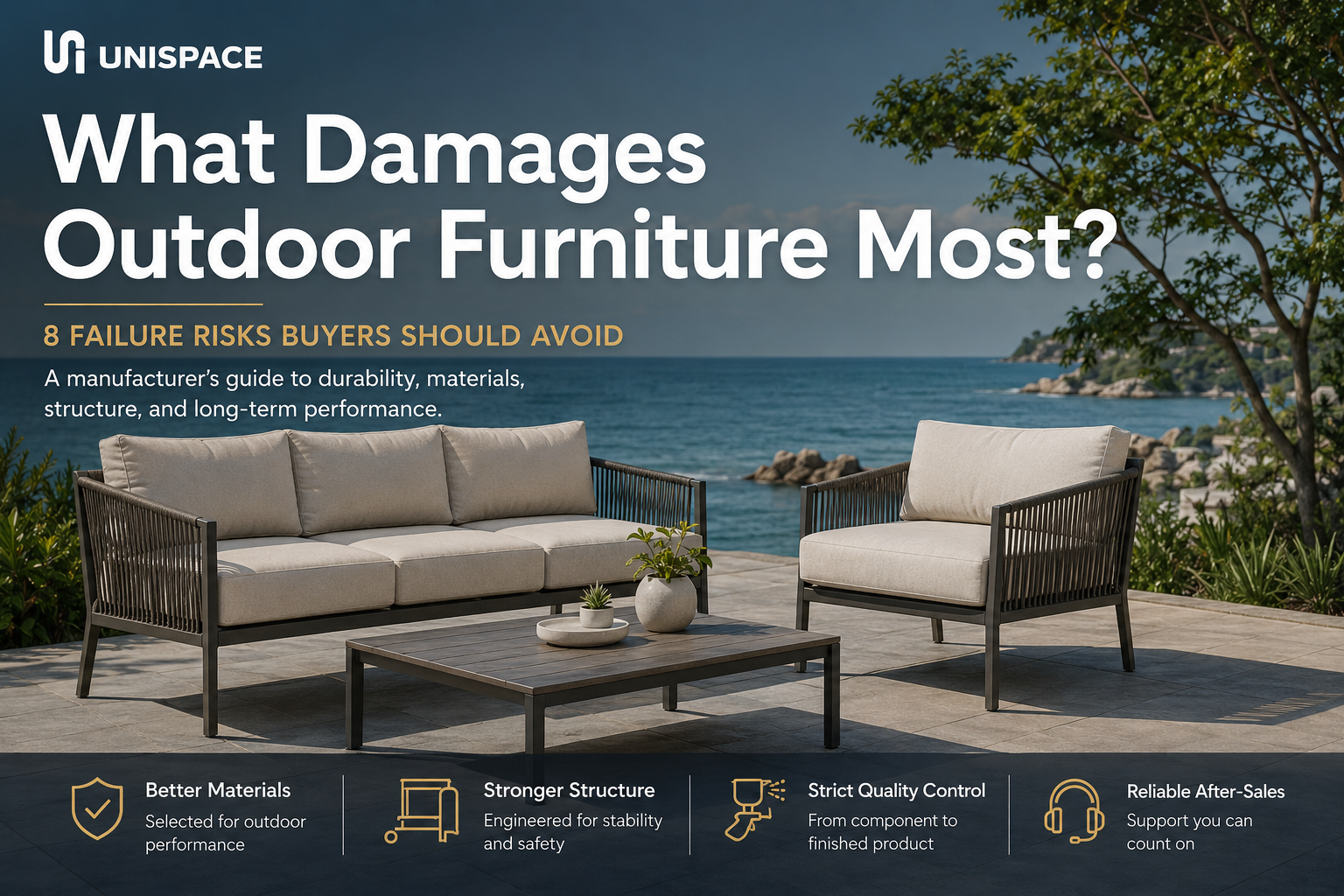 Weather-Resistant Outdoor Furniture: 8 Problems to Avoid