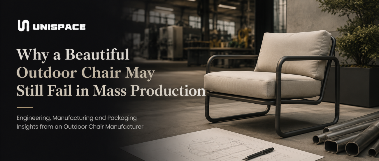 Why a Beautiful Outdoor Chair May Still Fail in Mass Production