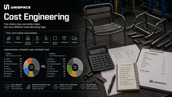 Outdoor chair manufacturing cost engineering analysis