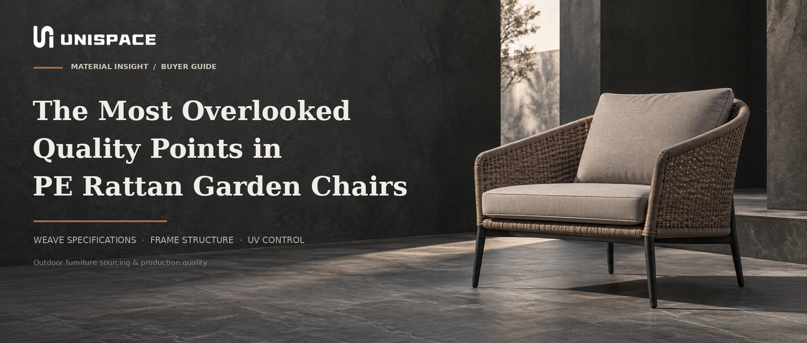 rattan garden chair supplier